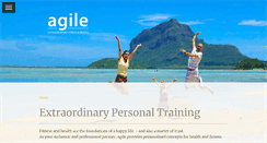 Desktop Screenshot of agile-mauritius.com